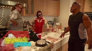 WWE Legends talk about Tony Atlas cooking WWE Legends House Exclusive [upl. by Swamy]