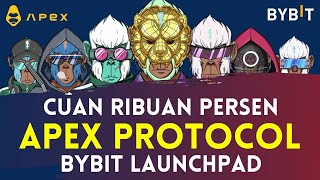 OTW PROFIT RIBUAN  DARI PRESALE APEX TOKEN DI BYBIT LAUNCHPAD  APEX PROTOCOL [upl. by Learsi]