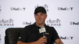 Jordan Spieth Wednesday Press Conference 2024 Charles Schwab Challenge © PGA Tour [upl. by Ahsaten]