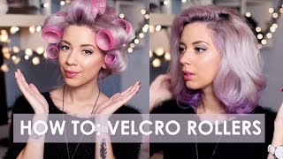 How I use velcro rollers  LLimWalker [upl. by Dobb]