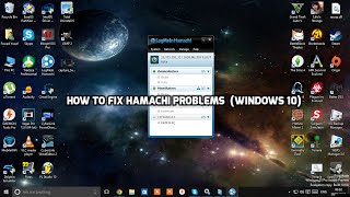 How To Fix Hamachi Problems  Windows 10 [upl. by Kcaj663]