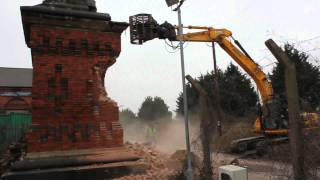 UDCS LTD  Chimney Demolition Lincoln 2012 [upl. by Sergeant404]