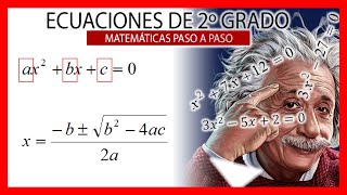 ✍️ Como resolver ECUACIONES de SEGUNDO GRADO paso a paso 🧠 Practica con estos ejercicios resueltos [upl. by Mount]