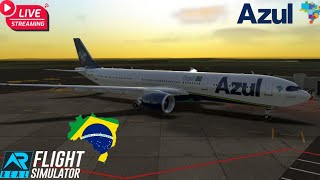 🔴 Real Flight Simulator  Azul A330900neo  São PauloCampinas VCP  Natal NAT [upl. by Ilime]