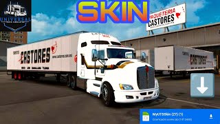 NUEVAS SKINS PARA UNIVERSAL TRUCK SIMULATOR PAQUETERIA CASTORES MADARA TRUCKING 57 ✅ [upl. by Atteuqal447]