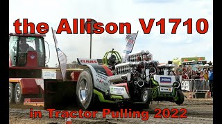 Allison V12 Aircraft Engines in Action Modified Tractor Pulling 2022 Highlights  by EUJS [upl. by Rednasela]