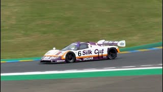 Historic Racing by Peter Auto  Group C Pure Sound  Jaguar XJR8 Gebhardt C88 962 C and more [upl. by Kramer]