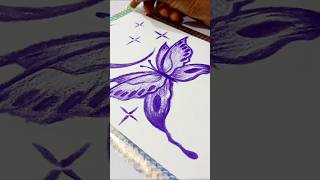 💜BTS card decor idea  easy pestal colour drawing art shorts viralvideo trending bts love [upl. by Maxine27]