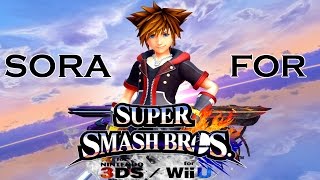 VOTE SORA FOR SUPER SMASH BROS Wii U  3DS [upl. by Ybreh611]