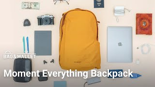 Обзор городского рюкзака Moment Everything Backpack 21L [upl. by Hanschen]