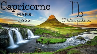 Capricorne ♑ Mars 2022 Ne vous laissez pas happer par le passé [upl. by Audras]