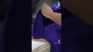 How To Heat Press Shirt Front amp Back  Plastisol Heat Transfers shorts [upl. by Nananne]