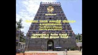 Thiruvasagam Sivapuranam திருவாசகம் சிவபுராணம் [upl. by Eelarak]