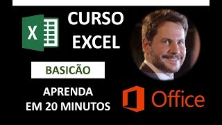 CURSO EXCEL BÁSICO  APRENDA RÁPIDO EM MINUTOS  COM PROFISSIONAL [upl. by Nasar]