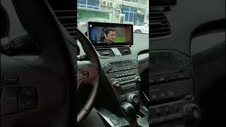 0713 Acura MDX YD2 upgrade with screen up to 123 inches extremely sharp [upl. by Eniawd]