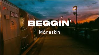 Måneskin  Beggin  8D Slowed Reverb [upl. by Htebaras]