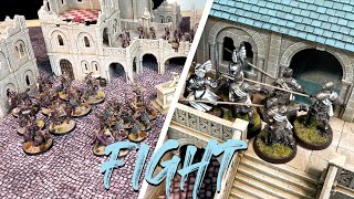 Easterlings vs Gondor  MESBG Battle Report [upl. by Ahtaga127]