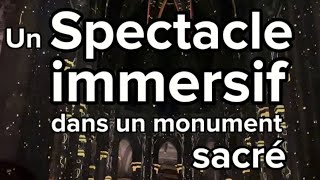 Luminiscence le spectacle immersif dans l’Eglise SaintEustache [upl. by Roon]