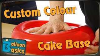 Create a Quick and Easy Balloon Base  Balloon Basics 22 [upl. by Gaut]