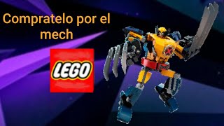 Video Review LEGO Marvel Wolverine Mech Armor Set 76202 [upl. by Orpah]