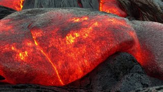 Inflating Pahoehoe Lava  ViralHog [upl. by Wentworth77]