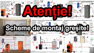 Atenție Multe scheme de montaj pentru centrale pe lemne peleți gaz de pe internet nu sunt bune [upl. by Thorrlow]