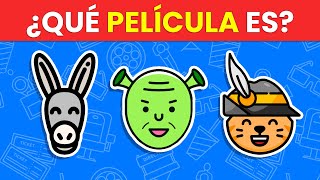 Adivina la PELÍCULA por los EMOJIS 2 👻🚫🔫 ¿Cuánto sabes de Cine 😎 [upl. by Labanna]