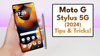 Moto G Stylus 5G 2024  Tips and Tricks Hidden Features [upl. by Lukin]