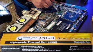 I Used PK3 Thermal Paste on my Gaming Laptop Meh Results [upl. by Crockett]