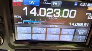 TX5S Clipperton Island on 20 Meters [upl. by Tadeas]