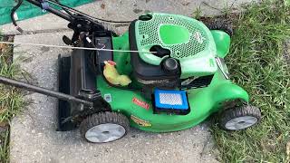 2009 RWD LawnBoy Mower for 40 Not running the best Part One [upl. by Annanhoj]