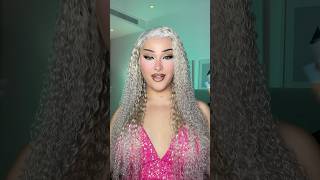 I tried curly blonde hair What’s next  hairtransformation transandproud [upl. by Lewls]