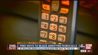 Free ways to block annoying robocalls [upl. by Ecnarrat384]