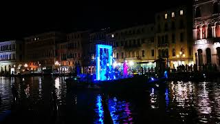 Carnevale di Venezia 2022 sfilata in Canal Grande [upl. by Saunder]