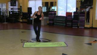 Grapevine Dance Exercises for Aerobic Dancing Workouts  Aerobics Exercise [upl. by Purvis259]