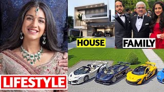 Radhika Merchant Lifestyle Income Husband Age Family House Cars Net Worth [upl. by Nylhtac]