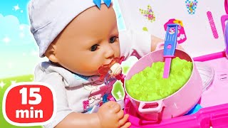 Baby Born nukkejen video Baby Annabell nuken tarinoita Tyttöjen video [upl. by Leissam567]