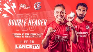 🔴 LIVE Lancashire Thunder vs Southern Vipers  Charlotte Edwards Cup 2024 [upl. by Ariaek]