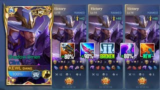 GLOBAL CLINT PERFECT FULL DAMAGE BUILD FOR THIS NEW SEASON  AUTO WINSTREAK   Mobile Legends [upl. by Naghem]