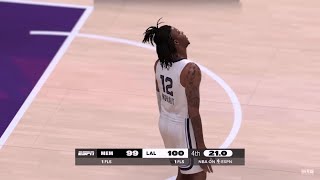 NBA 2K25 Gameday Mode  GRIZZLIES vs LAKERS 4th QTR HIGHLIGHTS [upl. by Chavey]