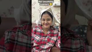 Hair smoothening treatment at ulubari😊🧖 ulubari hair treatment guwahati ulubari [upl. by Inhoj732]