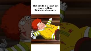 Blade and sorcery BS vr vrmeme bladeandsorcery nomad familyguy meme gamingmeme [upl. by Faulkner]