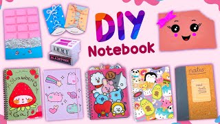 25 DIY NOTEBOOK IDEAS  Book Cover Idea  Back To School Hacks And Crafts diy [upl. by Turmel692]