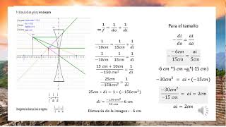 EJERCICIOS DE LENTES CONVERGENTES Y DIVERGENTES [upl. by Veronike]