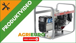 Montagevideo Stromerzeuger 50 kW einphasig MOSA GE 7000 HBM AVR  Drehstromgenerator Made in Italy [upl. by Norha]