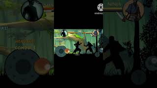 Shadow fight 2 shadow VS with blue ninja [upl. by Simonsen]