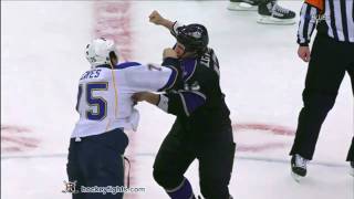 Theo Peckham vs Ryan Reaves Mar 24 2011 [upl. by Somar]