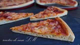 MASA DE PIZZA CON MUCHO MAS SABOR MUY FÁCIL [upl. by Ettesoj33]