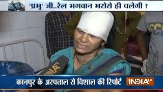 Kanpur Train Accident Victims Narrate How the Accident Took Place [upl. by Namolos]