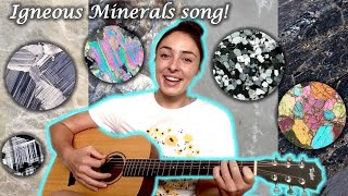 Igneous Minerals Song GEO GIRL [upl. by Rebba795]